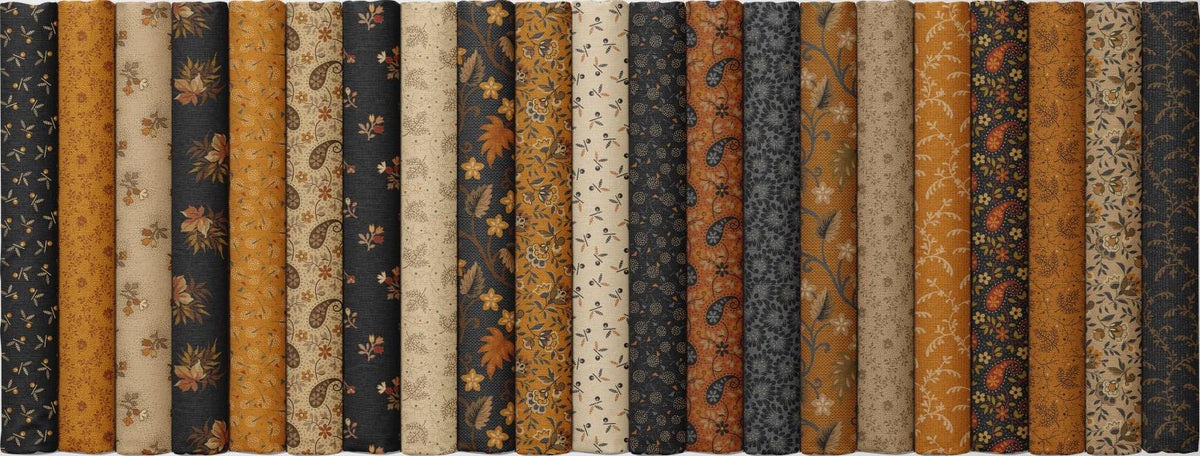Midnight Cheddar by Pam Buda Cheddar Wallflowers # R172089D-CHEDDAR
