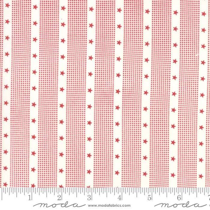 Mackinac Island Cream Red 14898 13 Moda