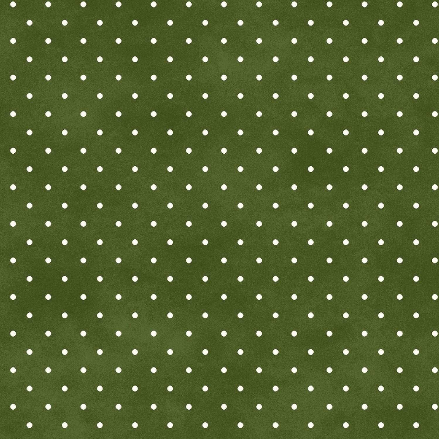 Beautiful Basics by Maywood Studio Collection Moss Classic Dot #609M-GS