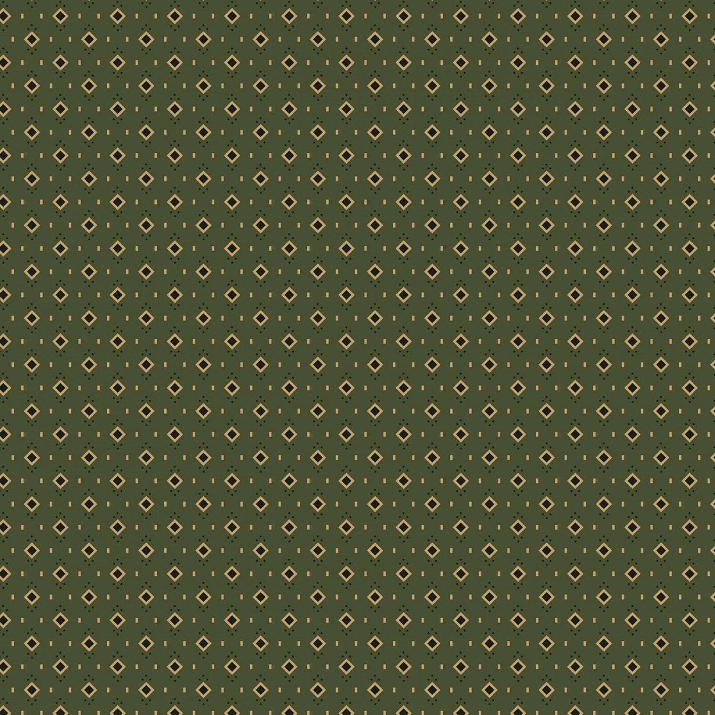 Forevermore by Pam Buda Collection Green Ditsy Square # 0862-0114