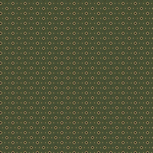 Forevermore by Pam Buda Collection Green Ditsy Square # 0862-0114