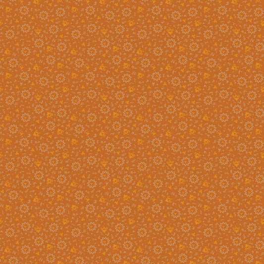 Bountiful Autumn by Stacy West Autumn Burst Orange # C10852R-ORAN