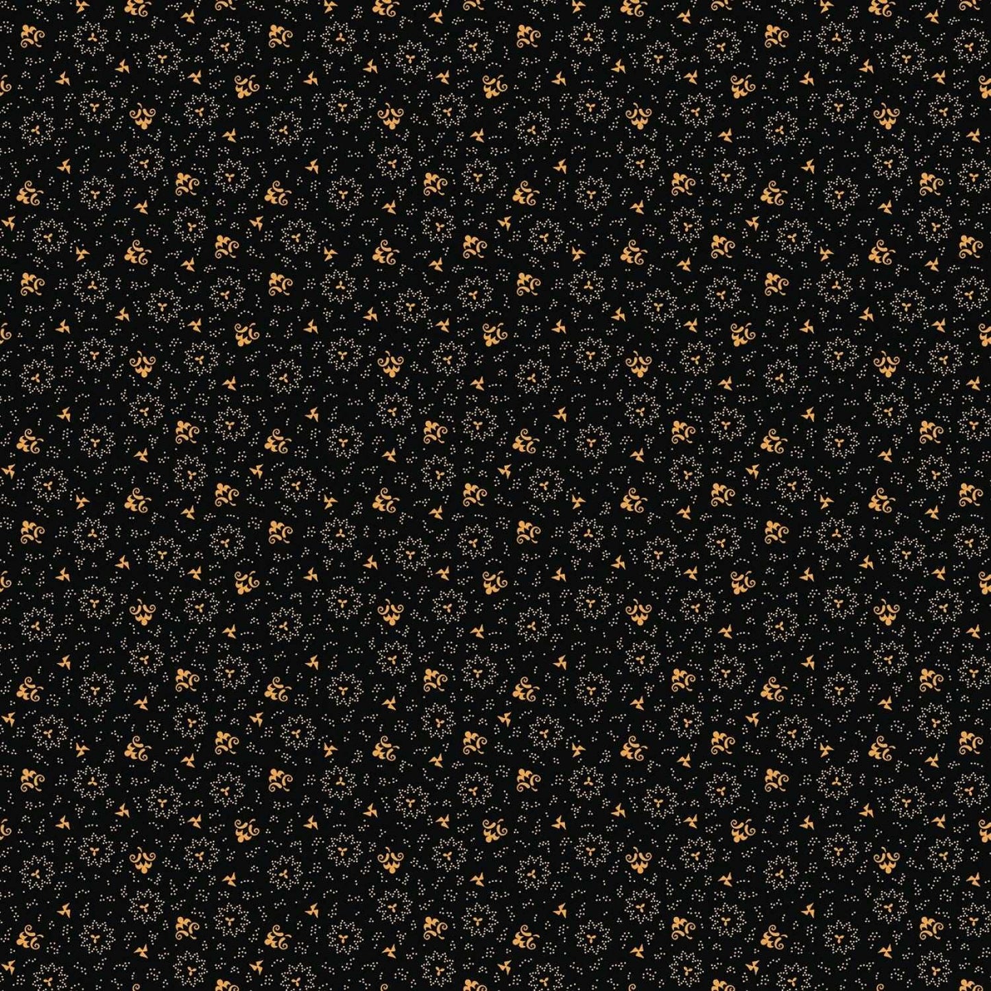 Bountiful Autumn by Stacy West Autumn Burst Black # C10852R-BLAC