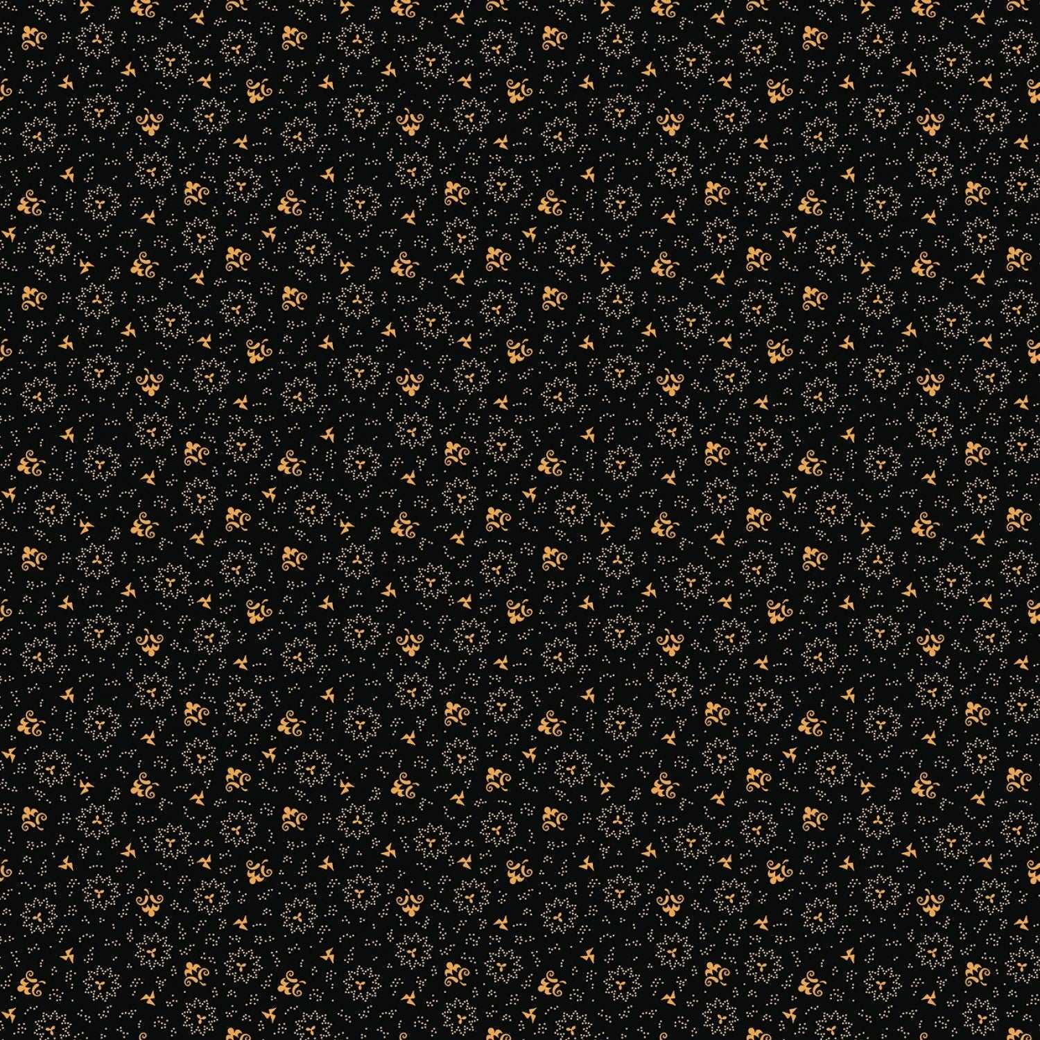 Bountiful Autumn by Stacy West Autumn Burst Black # C10852R-BLAC