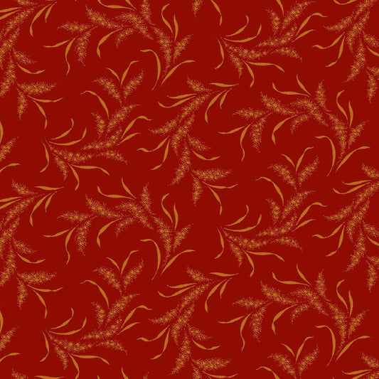 Grasslands by Laura Berringer Red Wheat Flannel # R3824-RED