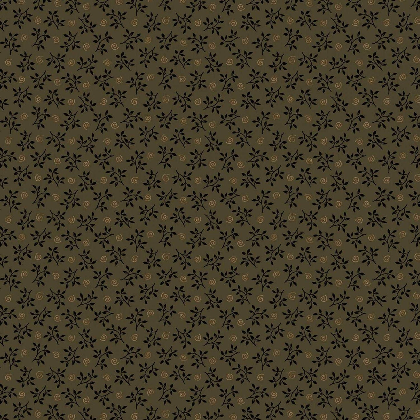 Prairie Dry Goods by Pam Buda Dark Green All A Swirl # R1751-DKGREEN