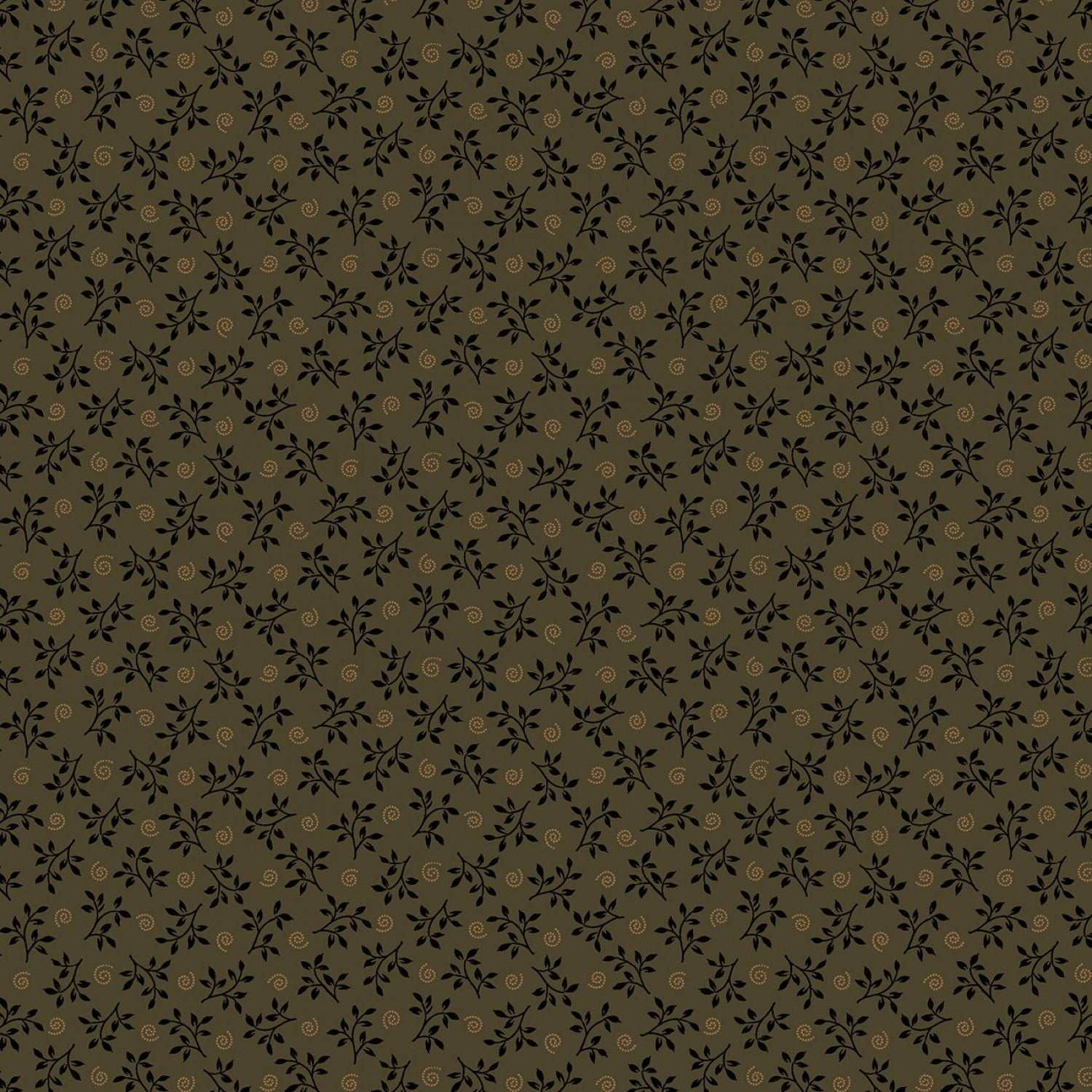 Prairie Dry Goods by Pam Buda Dark Green All A Swirl # R1751-DKGREEN