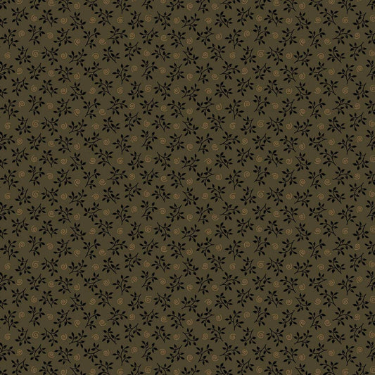 Prairie Dry Goods by Pam Buda Dark Green All A Swirl # R1751-DKGREEN