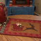 Primitive Farmhouse Christmas Sleigh and Reindeer Table Runner Item #1529