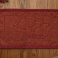 Primitive Farmhouse Christmas Sleigh and Reindeer Table Runner Item #1529