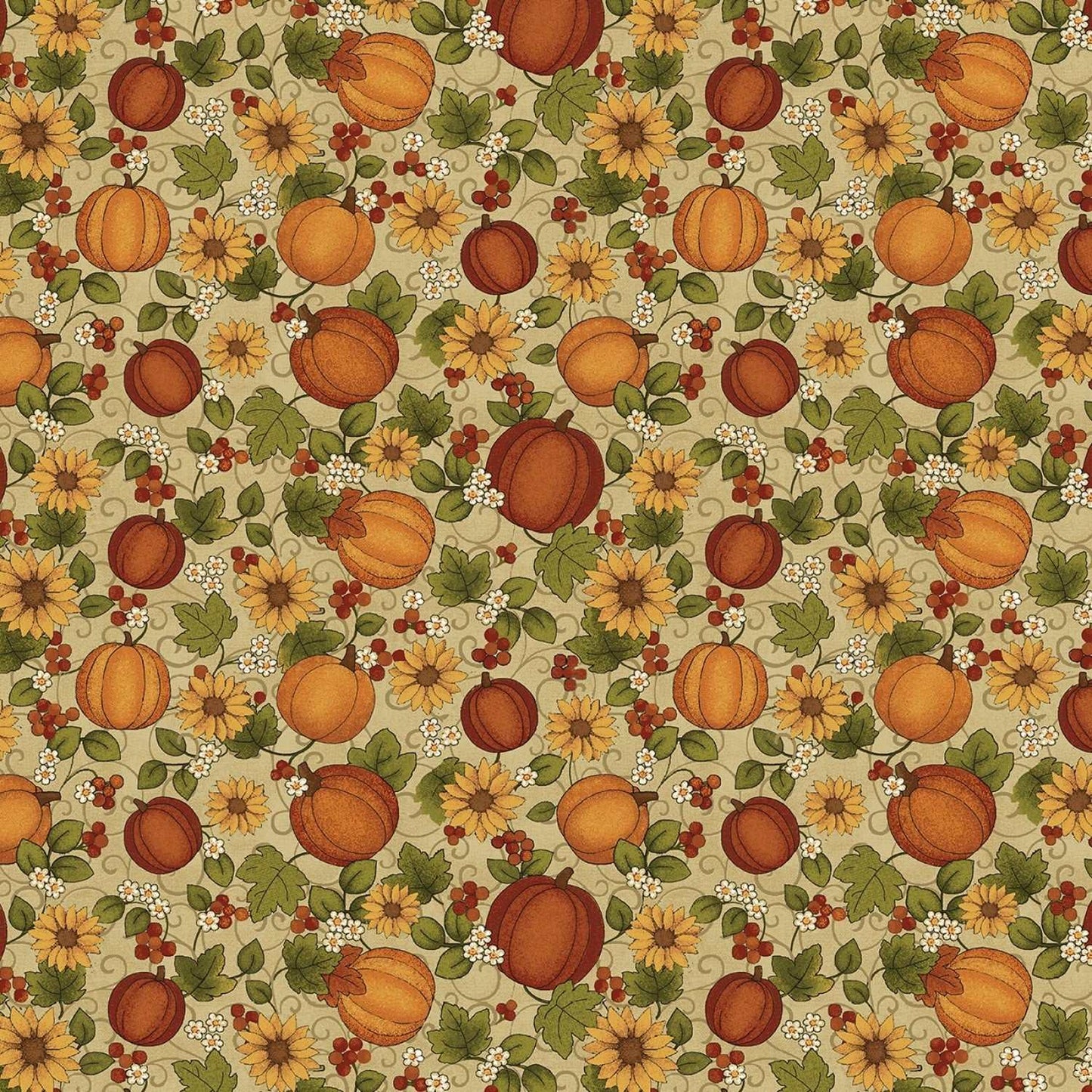 A Wooly Autumn by Cheryl Haynes Tan Autumn Fest # 13056B-70