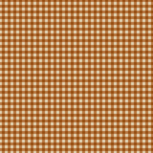 Harvest Farm by Painted Sky Rust Rustic Check # 13053B-79