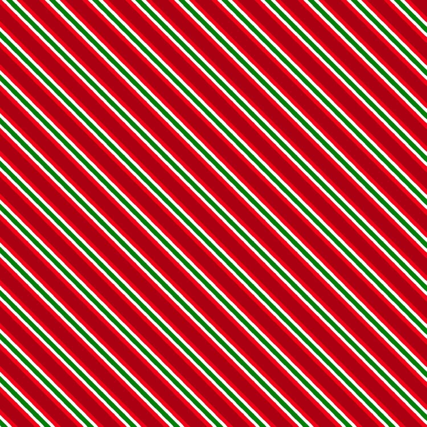 Noel by Oasis Fabrics Diagonal Stripe Red # 595341