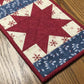 Primitive Farmhouse Christmas Table Runner  Item #1524