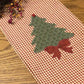 Primitive Farmhouse Christmas Towel Item #1539