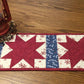 Primitive Farmhouse Christmas Table Runner  Item #1524