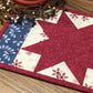 Primitive Farmhouse Christmas Table Runner  Item #1524
