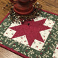 Primitive Farmhouse Christmas Table Runner Item #1525