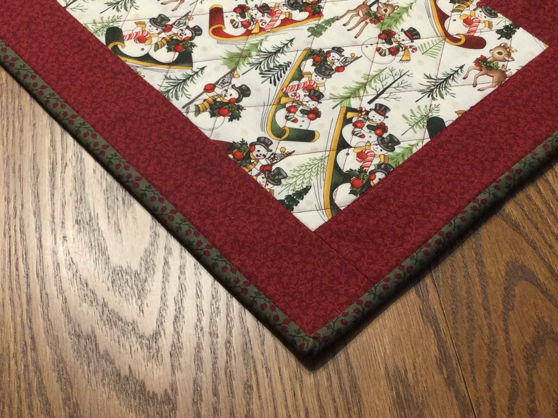 Primitive Farmhouse Christmas Table Runner Item #1528