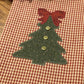 Primitive Farmhouse Christmas Towel Item #1538