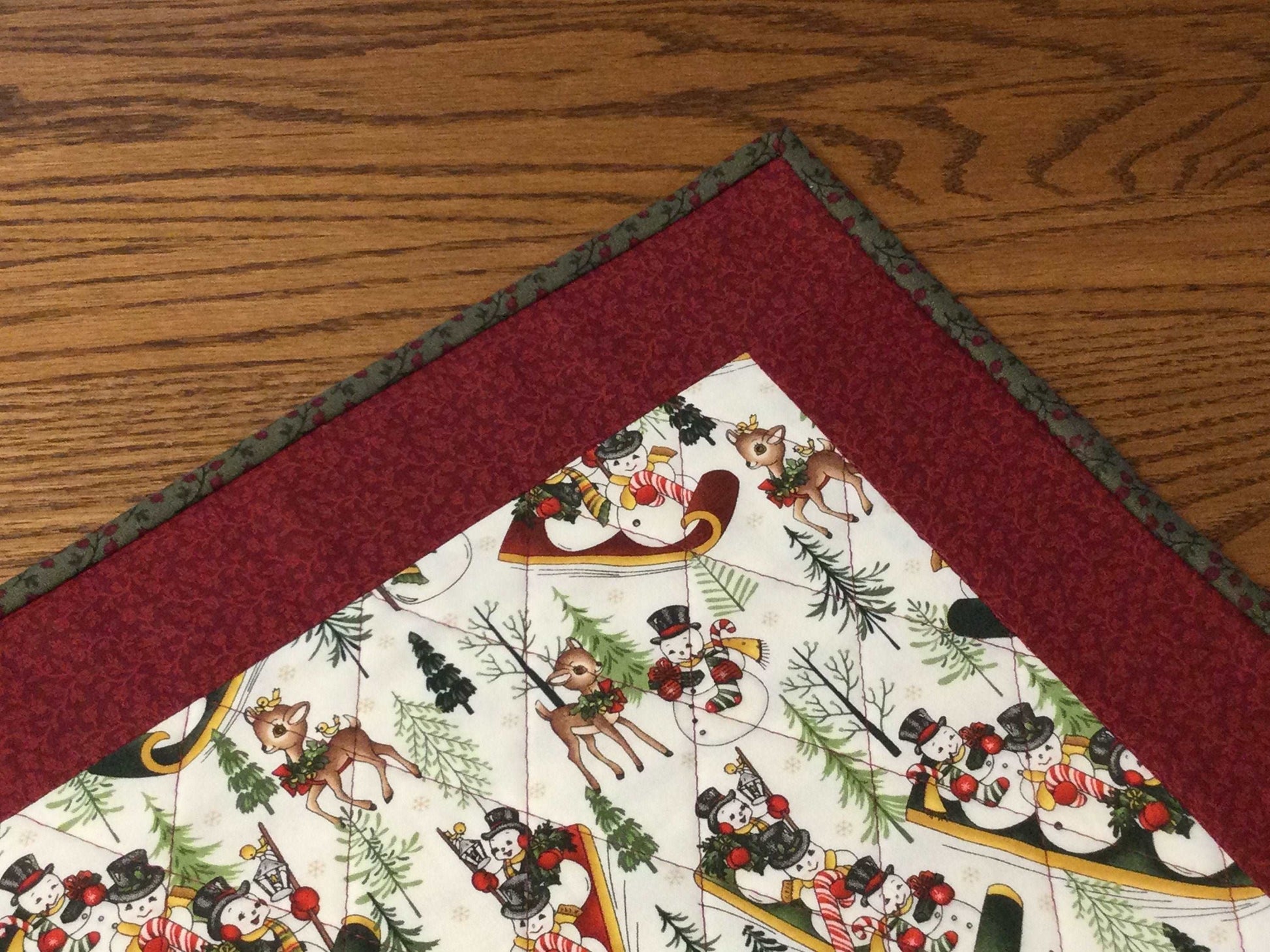 Primitive Farmhouse Christmas Table Runner Item #1528