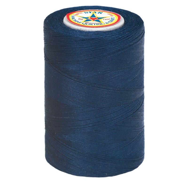 Star Cotton Thread For Sewing, Machine Quilting & Crafting Dark Navy Blue V34 13