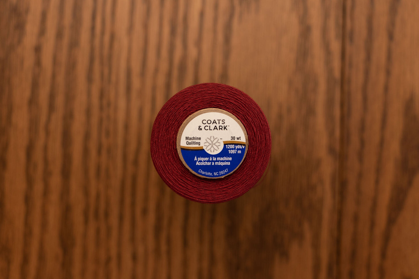 Star Coats and Clark Cotton Thread For Sewing, Machine Quilting & Crafting Barberry Red V34 K9 39B