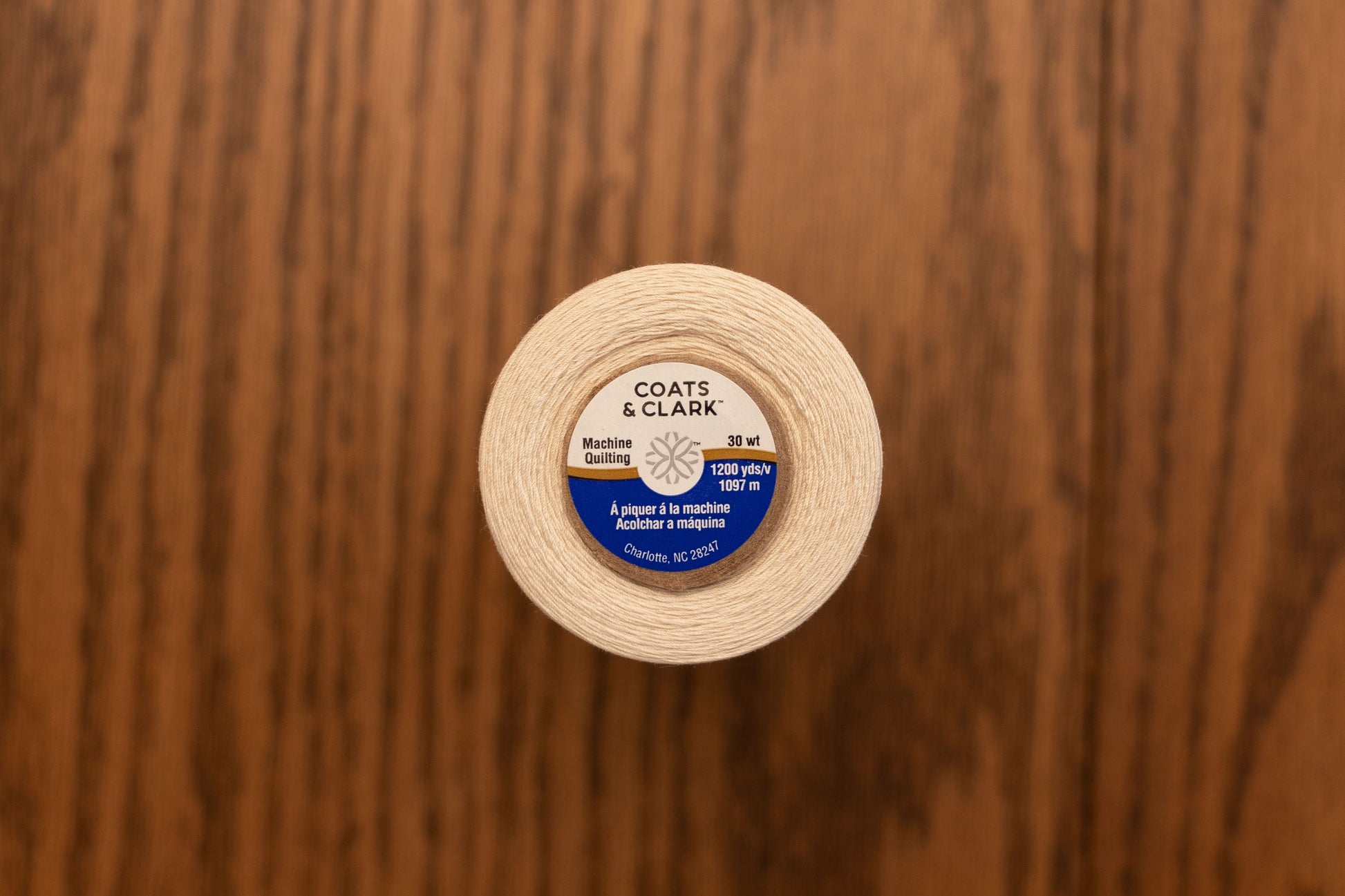 Star Coats and Clark Cotton Thread  For Sewing, Machine Quilting & Crafting Natural  V34 CO 256