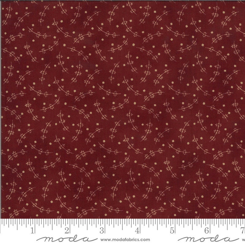 Redwork Gatherings by Primitive Gatherings  Dark Red 49112 15