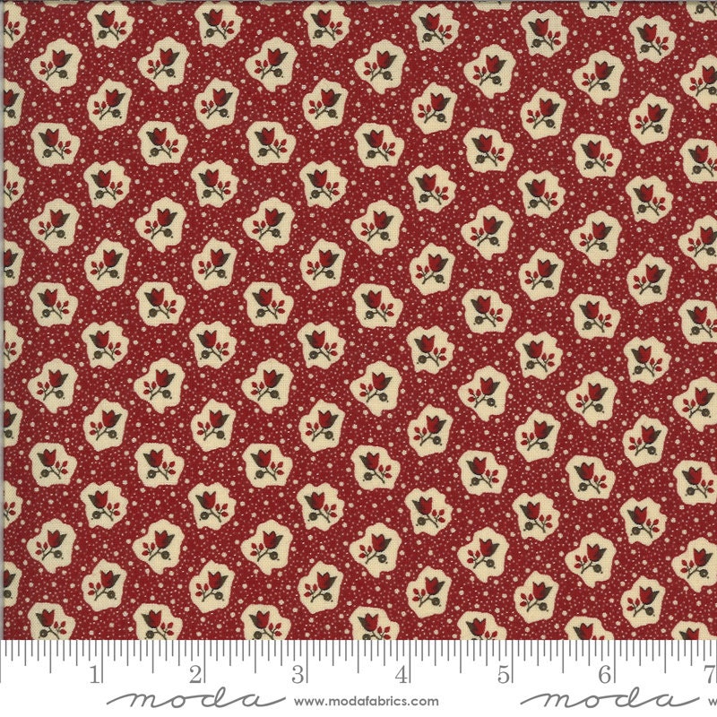 Redwork Gatherings by Primitive Gathering Dark Red 49119 13