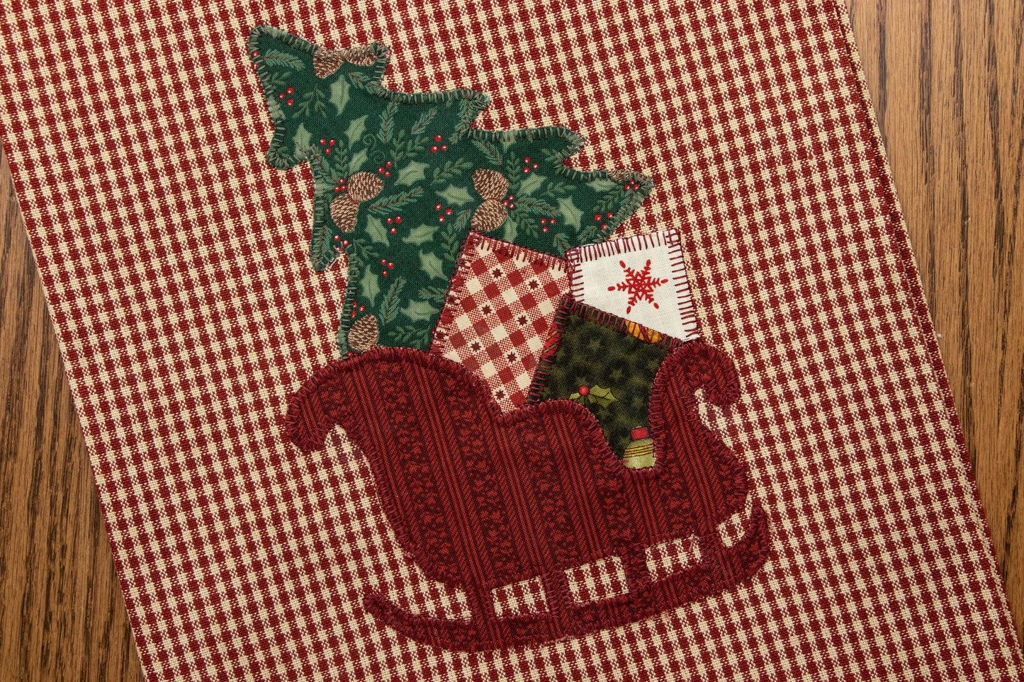 Primitive Farmhouse Christmas Towels Item #1586