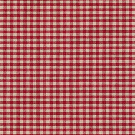 Crawford Gingham by Robert Kaufman Wine 14300D1-8