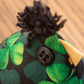 Primitive Farmhouse Chicken Pin Cushion, Shelf Sitter, Basket Filler Item #1261