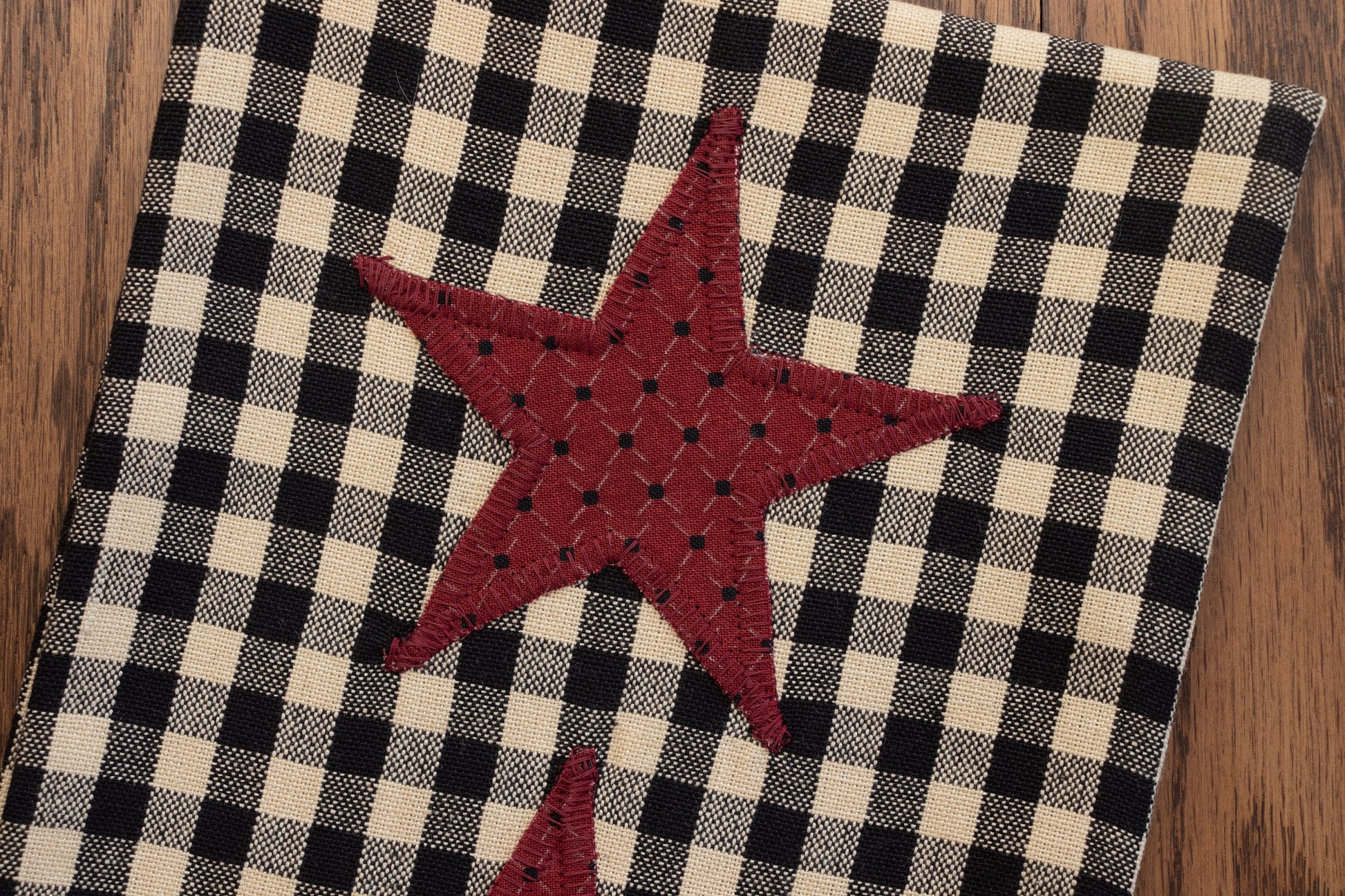 Primitive Farmhouse Star Towel Item #1721