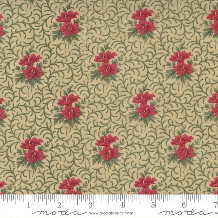 Poinsettia Plaza by 3 Sisters Parchment 44295 21