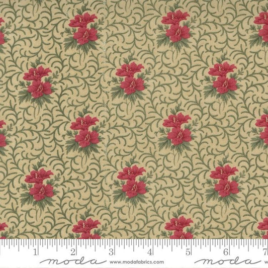 Poinsettia Plaza by 3 Sisters Parchment 44295 21