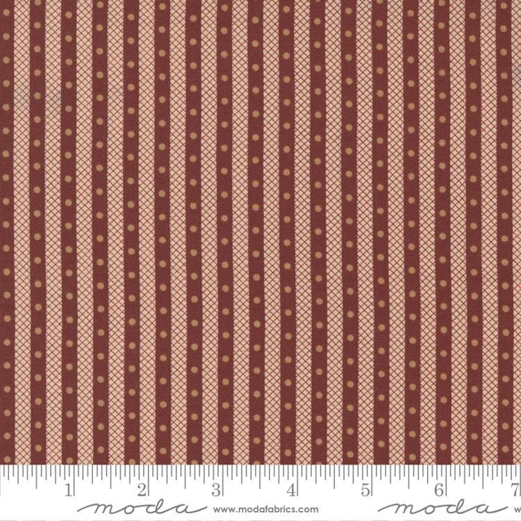 Adamstown by Jo Morton Dotted Stripe Red 38134 15