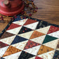 Primitive Farmhouse Scrappy Table Topper Item #1511
