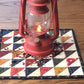 Primitive Farmhouse Scrappy Table Topper Item #1511