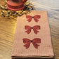 Primitive Farmhouse Christmas Towel Item #1588