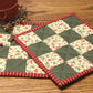 Primitive Farmhouse Christmas Potholders Item #1806