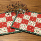 Primitive Farmhouse Christmas Potholders Item #1805