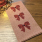 Primitive Farmhouse Christmas Towel Item #1588