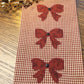 Primitive Farmhouse Christmas Towel Item #1588