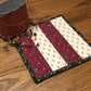 Christmas Primitive Farmhouse Potholders Item #1750