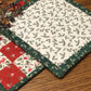 Primitive Farmhouse Christmas Potholders Item #1805