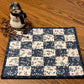 RESERVED FOR KRISTINE Primitive Farmhouse Winter Table Topper Item #1622