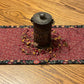 Primitive Farmhouse Valentine Heart Table Runner Item #1598