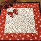 Primitive Farmhouse Christmas  Table Topper Item #1593