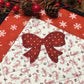 Primitive Farmhouse Christmas  Table Topper Item #1593